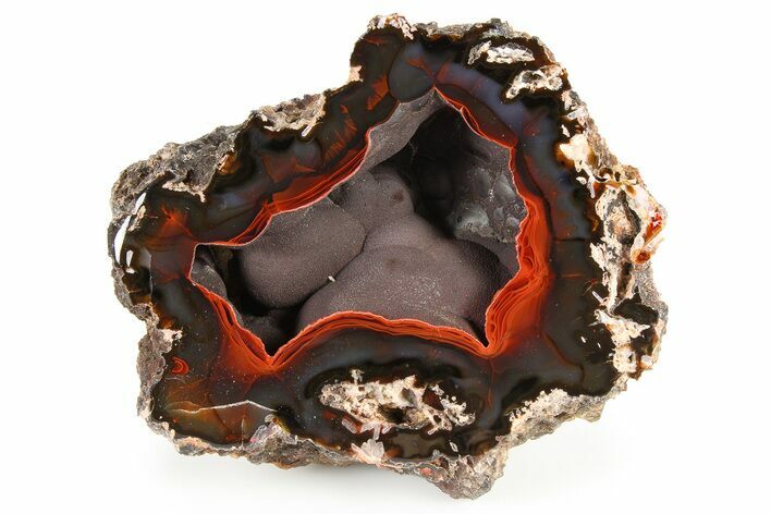 Polished Patagonia Crater Agate - Fluorescent! #284853